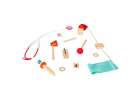 Wooden Doctor's Set Small Doctor's Bag and Accessories 7