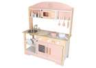 Wooden MDF MODERN CLASSIC Children's Kitchen Set with Accessories 82 cm Pink 10