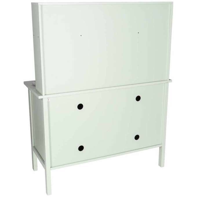 Wooden MDF children's kitchen with sound effects mint green