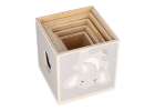 Wooden Shape Sorter Pyramid Tower Educational Puzzle 2