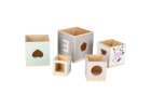 Wooden Shape Sorter Pyramid Tower Educational Puzzle 3