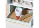 Wooden café and bakery for kids coffee machine cupcakes ice cream desserts 7