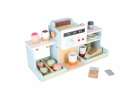 Wooden café and bakery for kids coffee machine cupcakes ice cream desserts 7