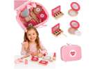 Wooden makeup set for girls makeup beauty products and accessories 1