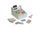 Wooden toy cash register for kids with scanner 1