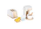 Wooden toy toaster coffee maker and mixer set a kitchen appliance set for kids 6