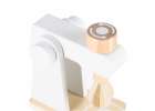 Wooden toy toaster coffee maker and mixer set a kitchen appliance set for kids 15