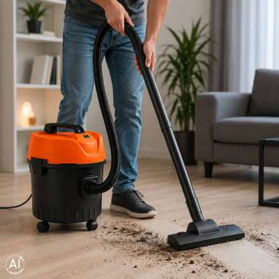 Workshop vacuum wet/dry 15L 15000Pa 1400W blower HEPA fireplace use