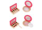 Zestaw kosmetyczny drewniany dla dziewczynki make up beauty kosmetyczka akcesoria 9