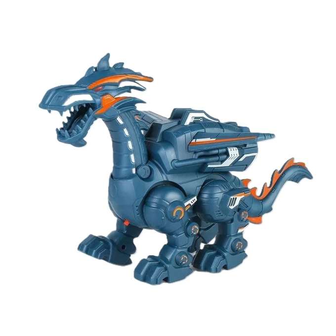 Interactive LED Dragon Robot with Fire and Light Effects Sound and Smoke