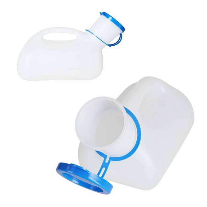Portable Men's Urinal Sanitary Duck Urine Bottle