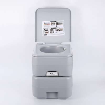 LUARO Portable Foldable Mobile Toilet with Flush
