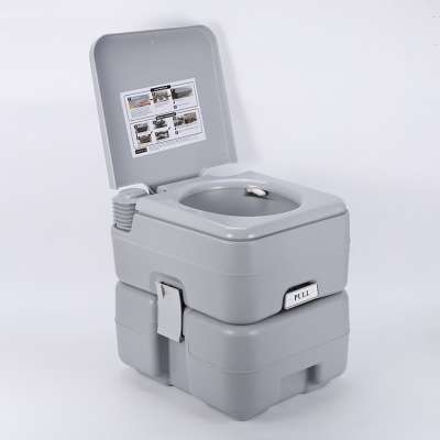 LUARO Portable Foldable Mobile Toilet with Flush