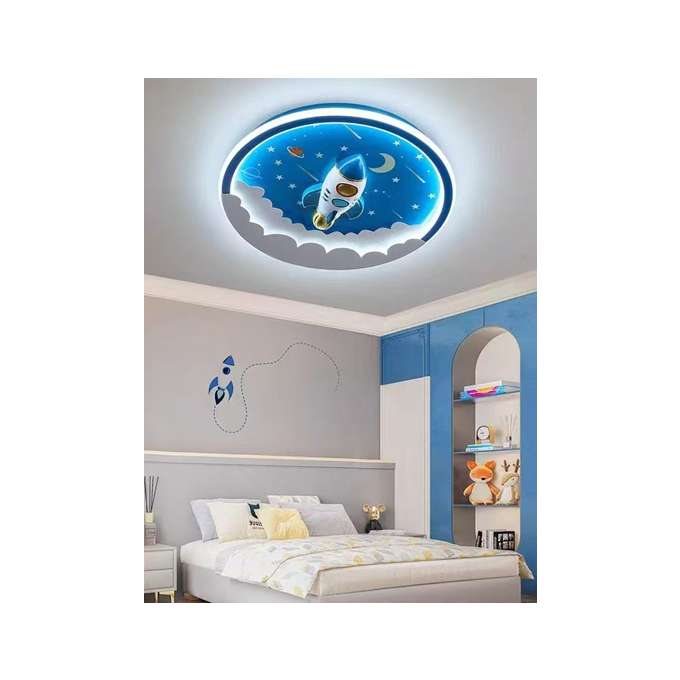 Lampa LED sufitowa plafon rakieta kosmiczna