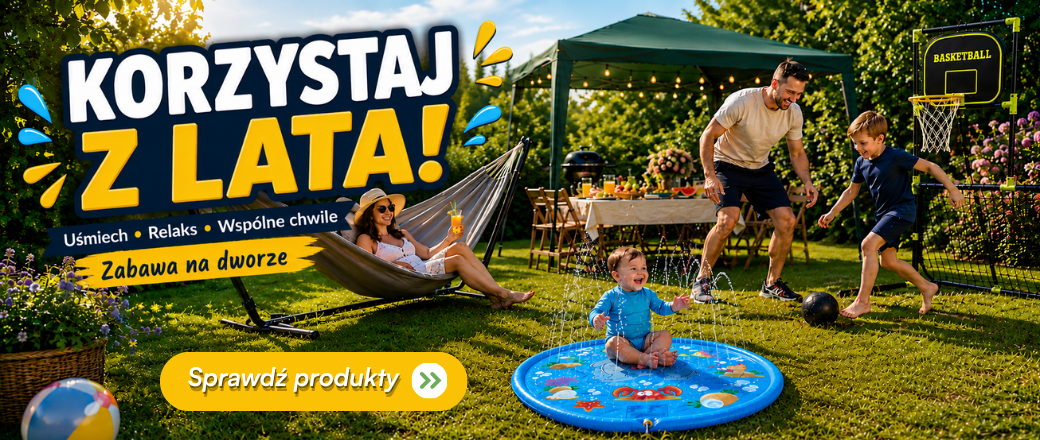 Korzystaj z lata. Zabawa na dworze