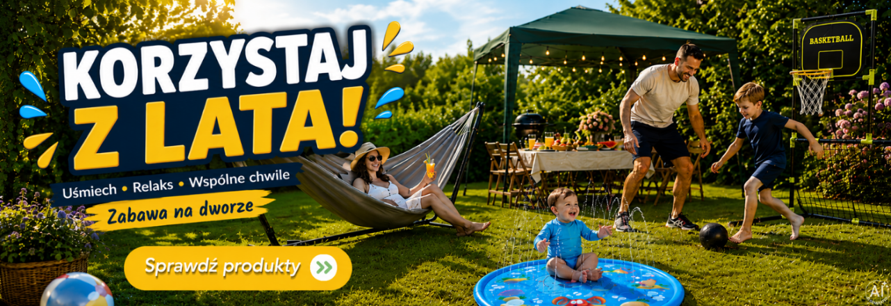 Korzystaj z lata. Zabawa na dworze