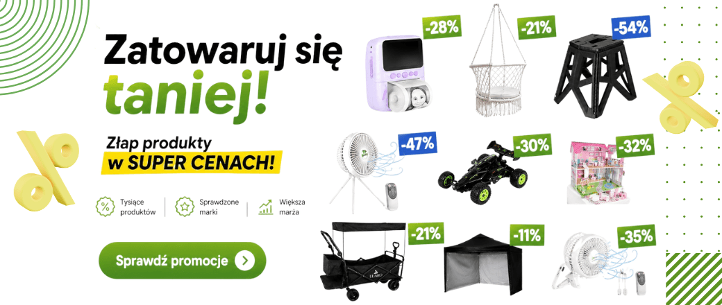 Zatowaruj się taniej!