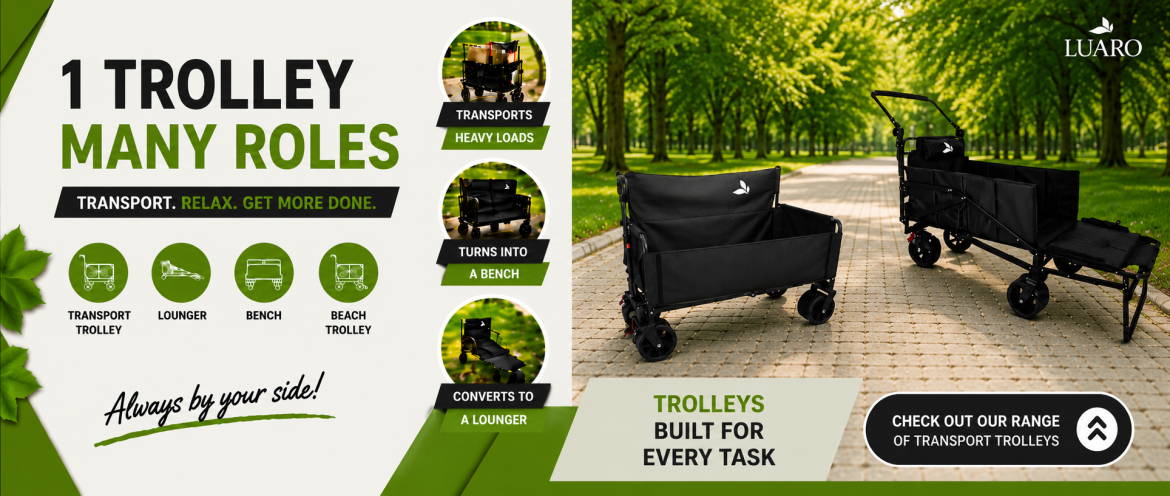 Folding transport trolley LUARO