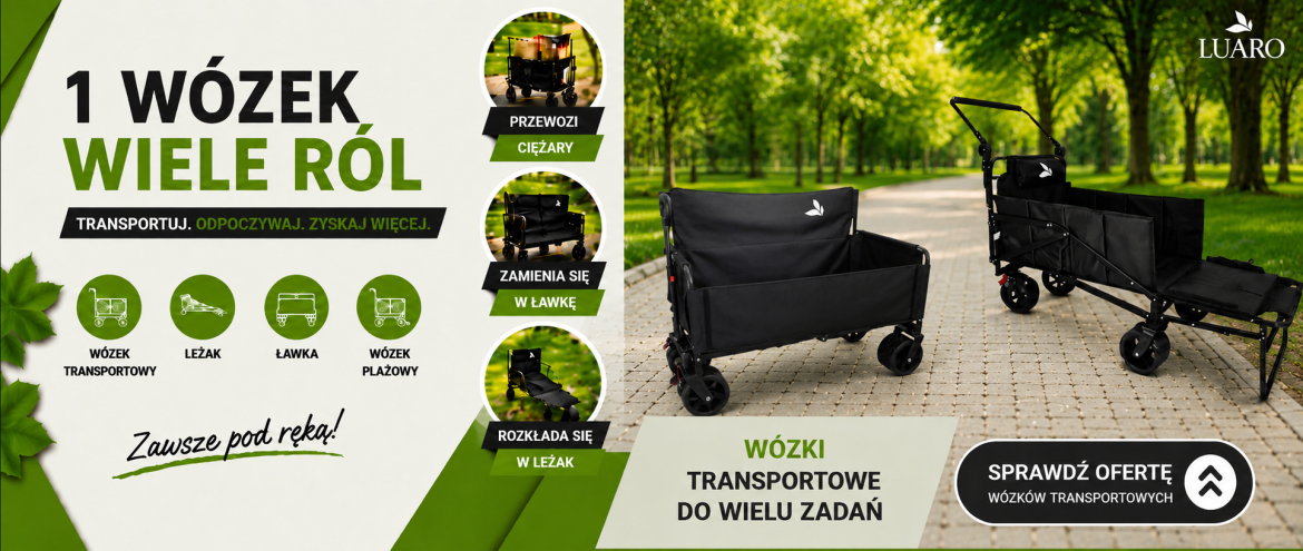 Wózki transportowe LUARO