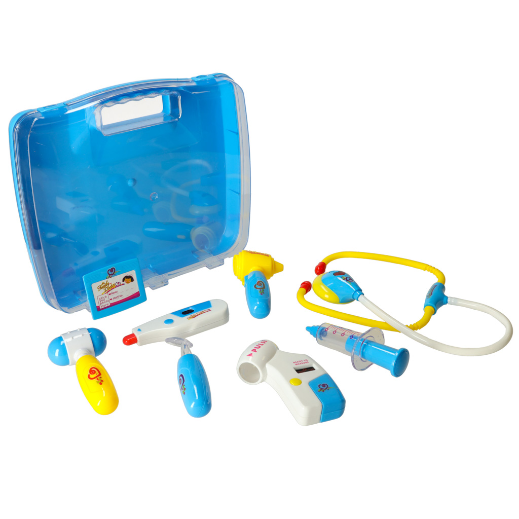 Doktorův set v kufříku DOKTOR +svítí modře KX9181