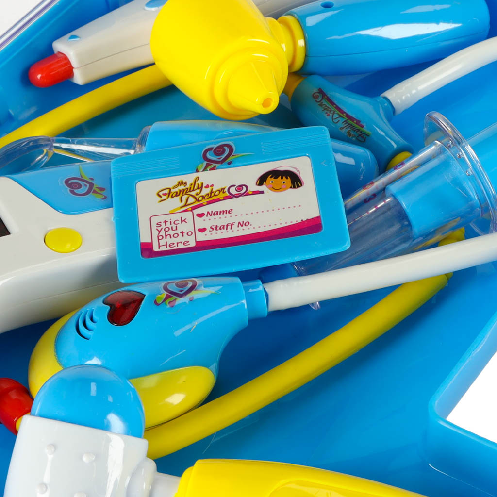 Doktorův set v kufříku DOKTOR +svítí modře KX9181