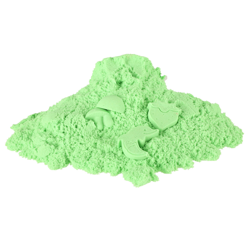 Kinetický písek 1 kg v sáčku zelený KX9568_3