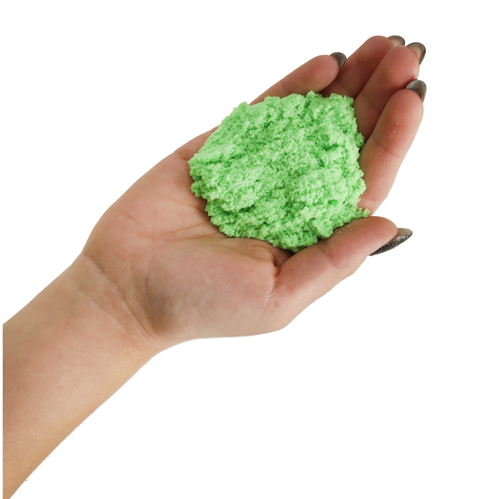 Kinetický písek 1 kg v sáčku zelený KX9568_3