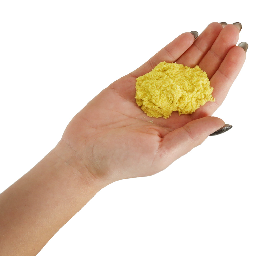 Kinetický písek 1 kg v sáčku žlutý KX9568_4