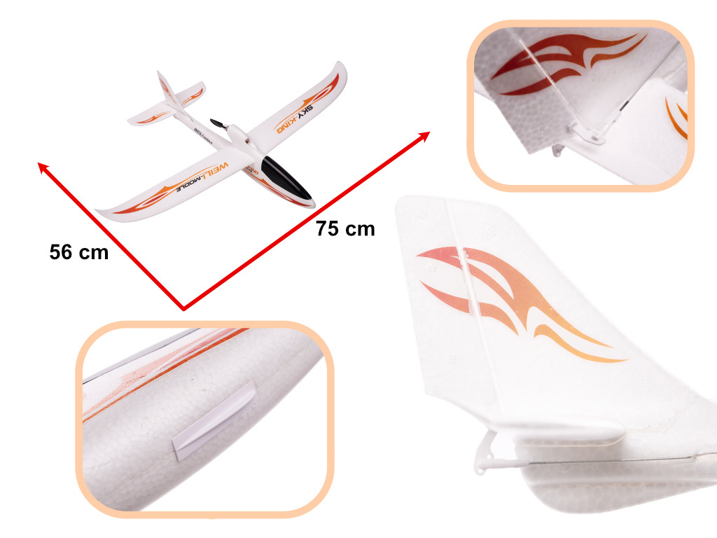 Samolot RC WLtoys Sky King F959S 2,4GHz KX9606