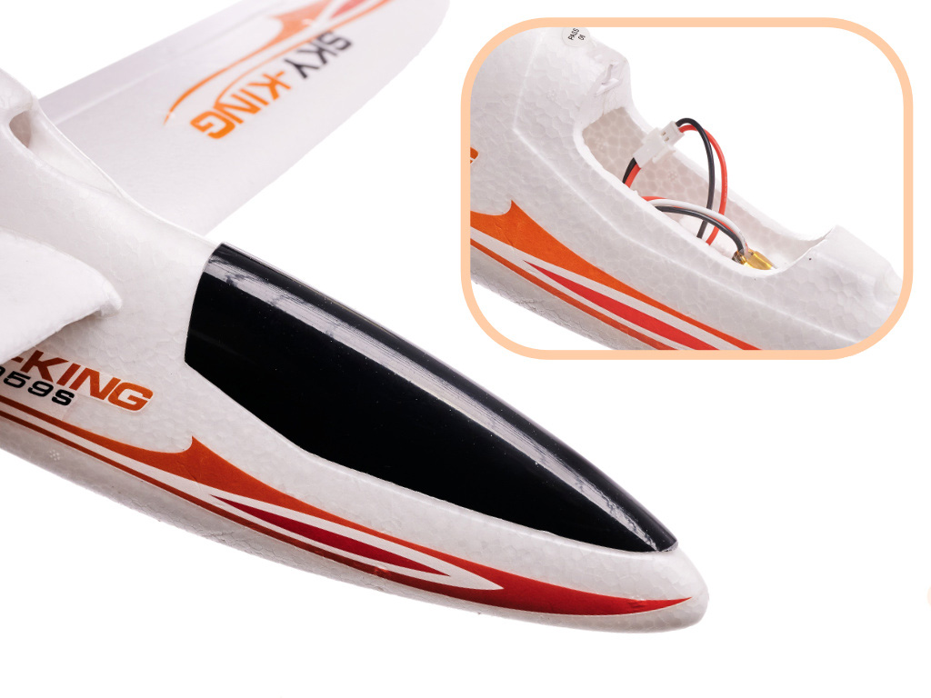 Samolot zdalnie sterowany na pilota RC WLtoys Sky King F959S