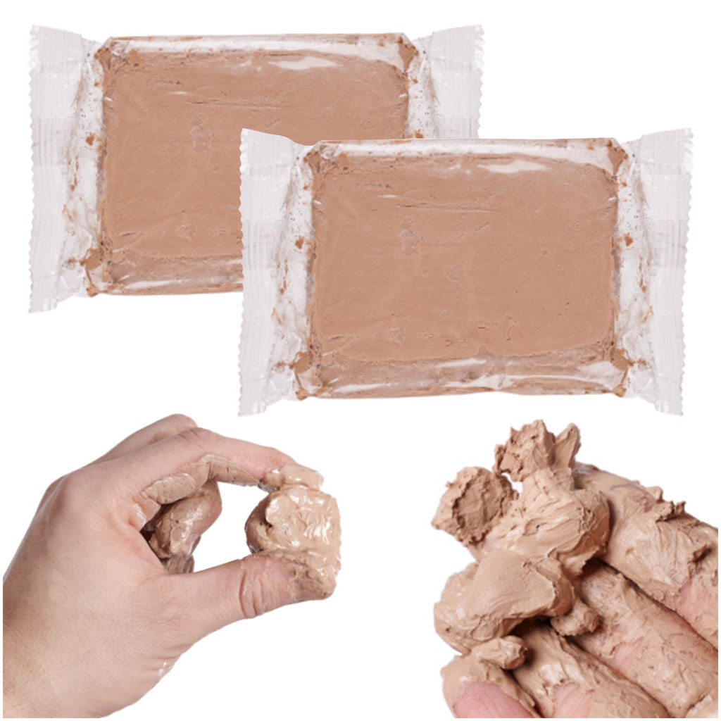 Hliněný materiál pro hrnčířský kruh 800g KX9718