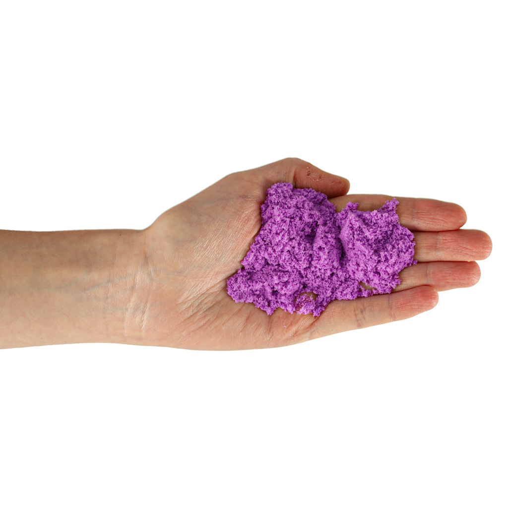 Kinetický písek 1 kg v sáčku fialový KX9568_6