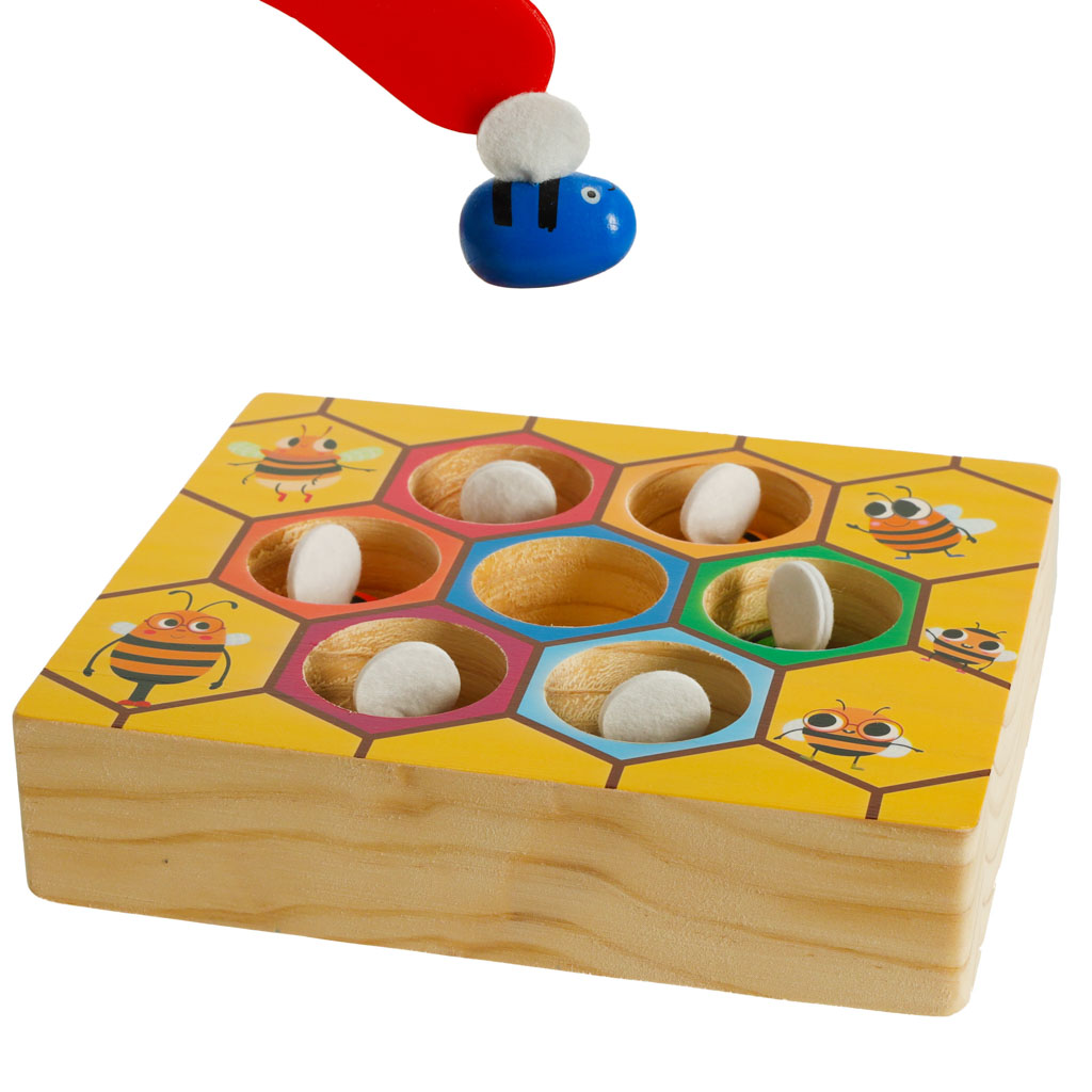 Montessori včelí plástve vzdělávací hra KX6519