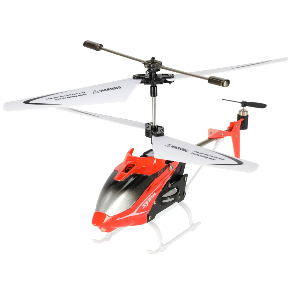 SYMA S5 RC vrtulník 3CH červený KX9107_1