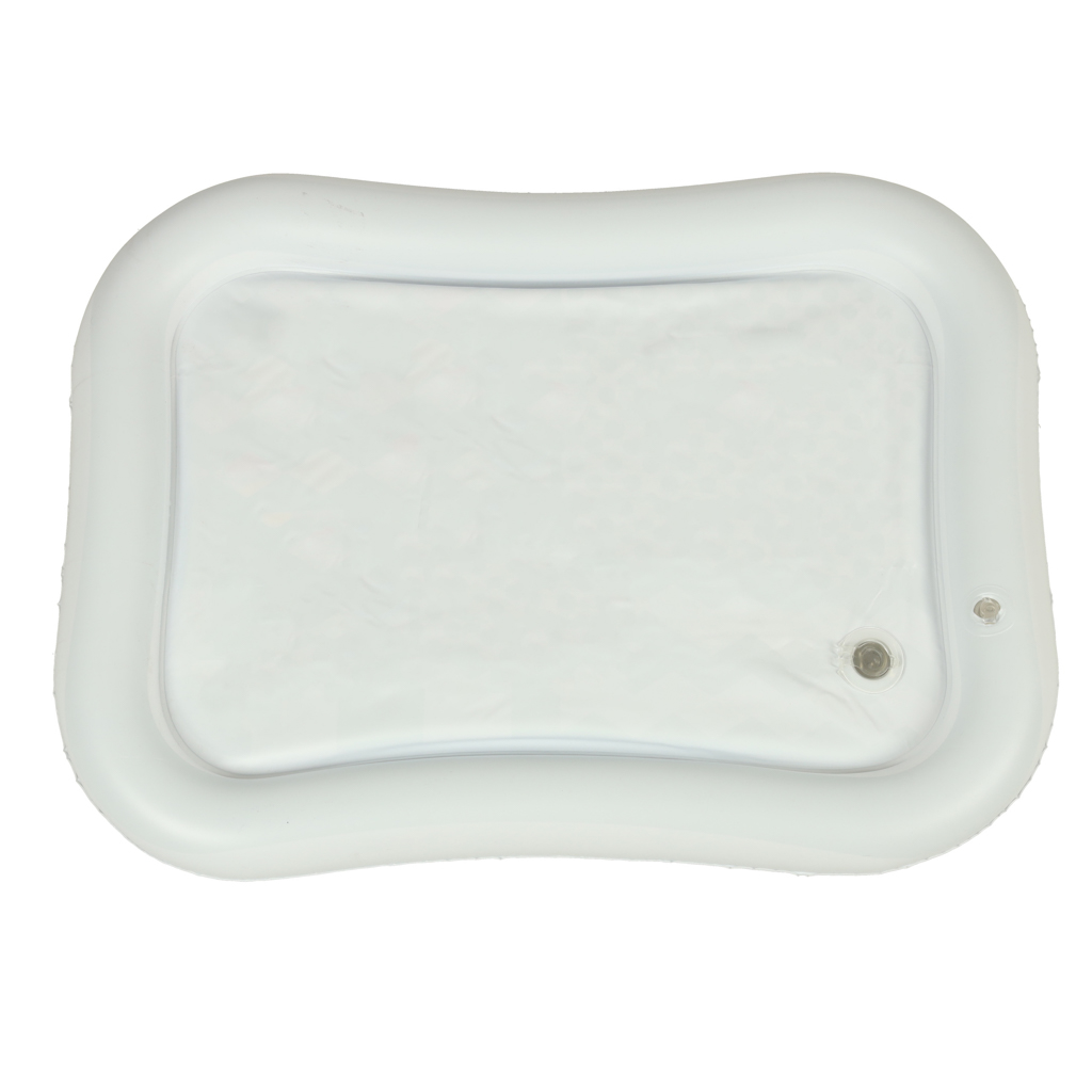 Nafukovací podložka do vody s kontrastními černobílými vzory 65 cm x 50 cm KX6473_2