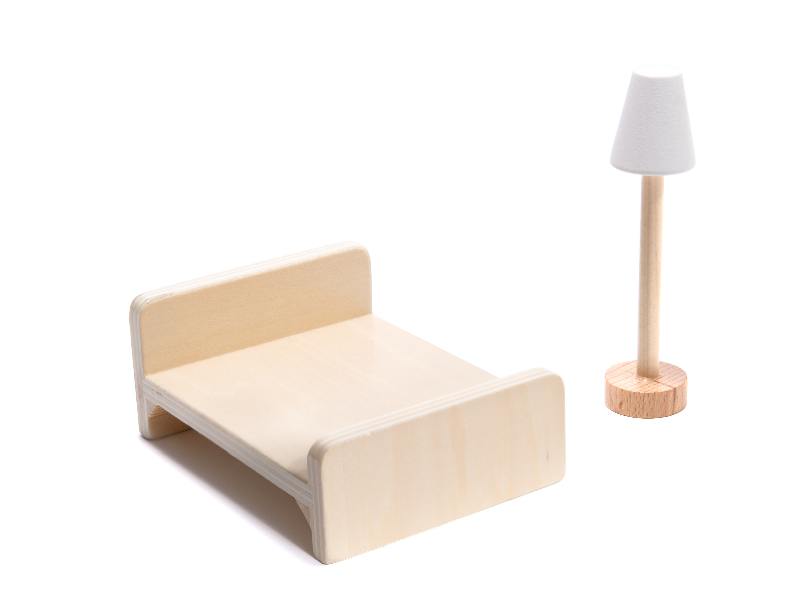 MDF dřevěný domeček pro panenky + nábytek 78cm černý LED KX6201