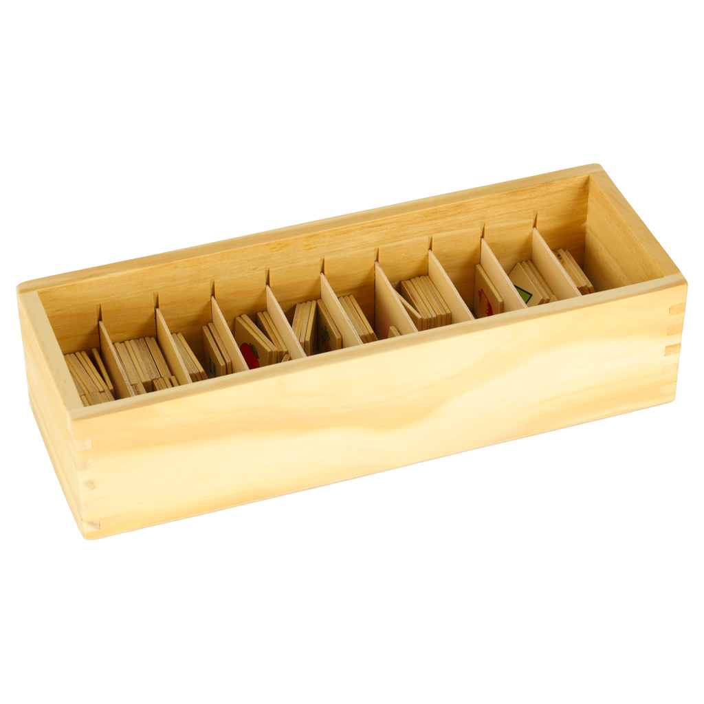 Dřevěný třídič puzzle odpovídající obrázky KX6213