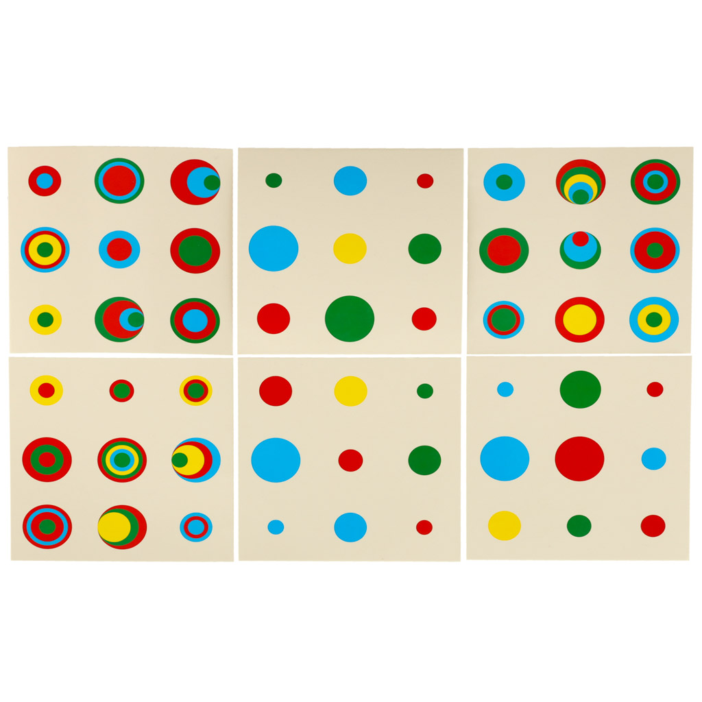 Montessori dřevěné válcové závaží barevné KX6290