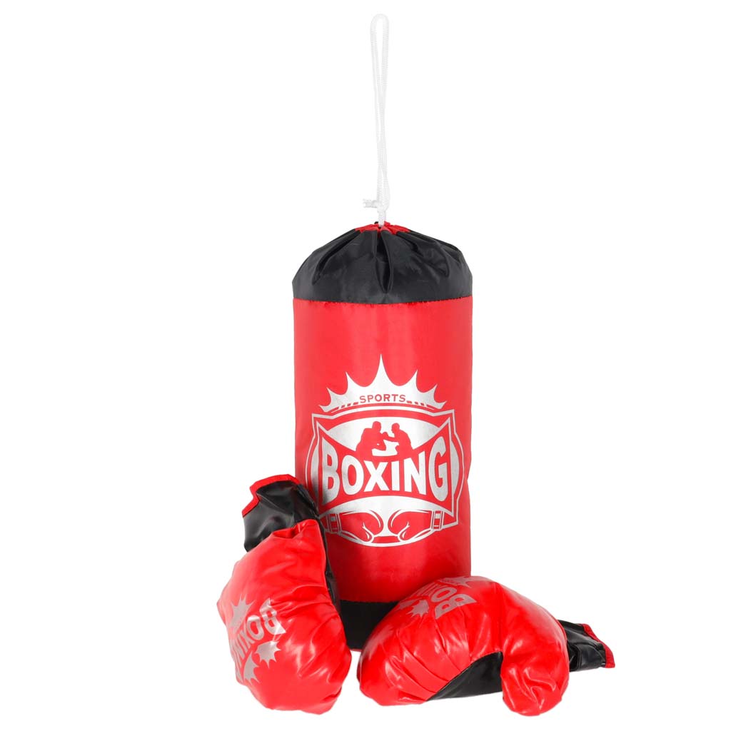 Boxovací pytel a rukavice boxerská sada KX6178