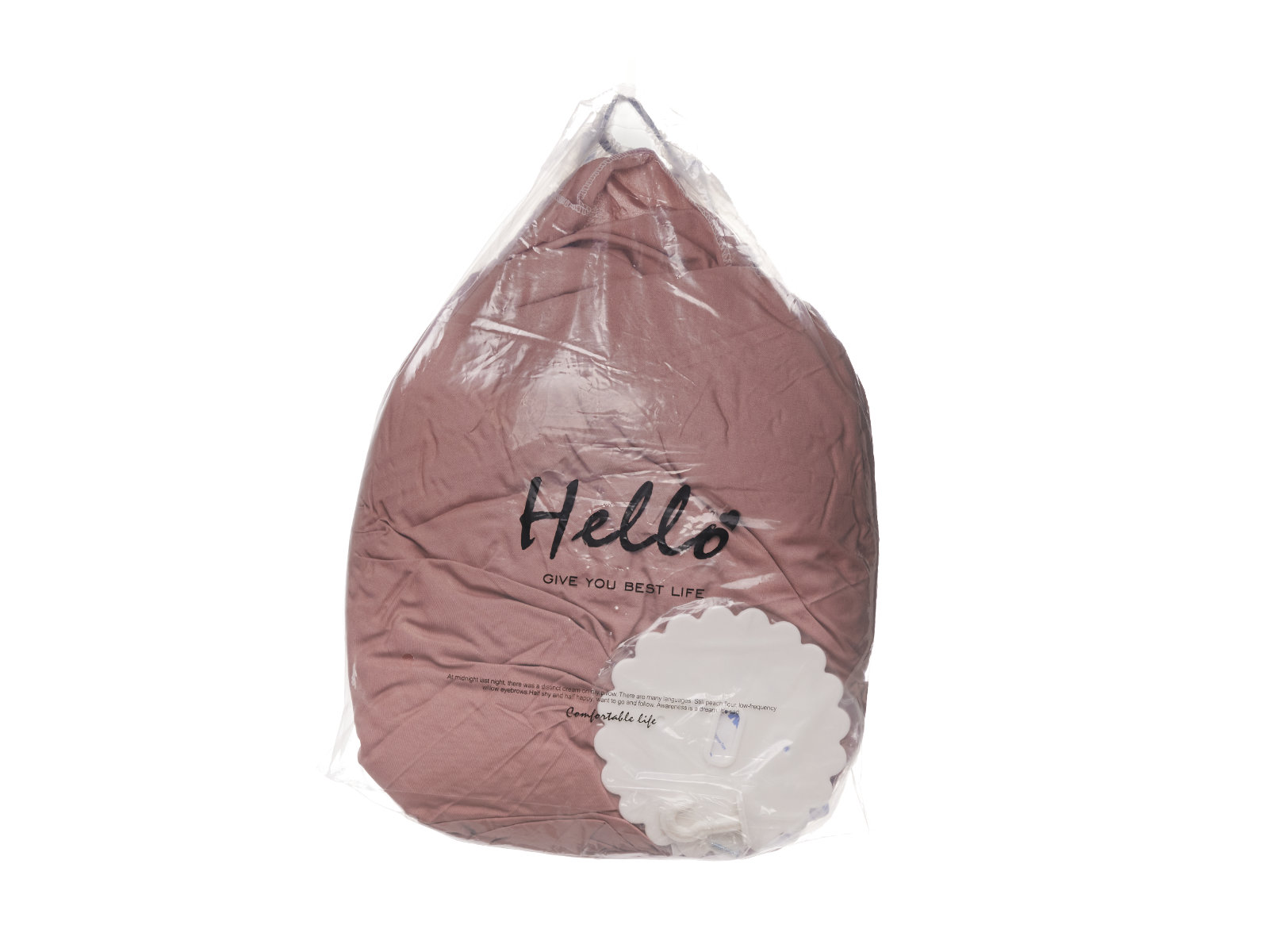 Baldachýn záclona tipi stan visí růžová KX6104