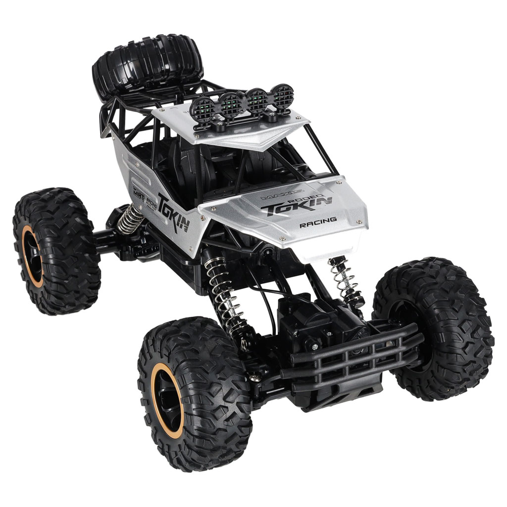 RC auto Rock Crawler 1:12 4WD METAL stříbrný KX7501_2