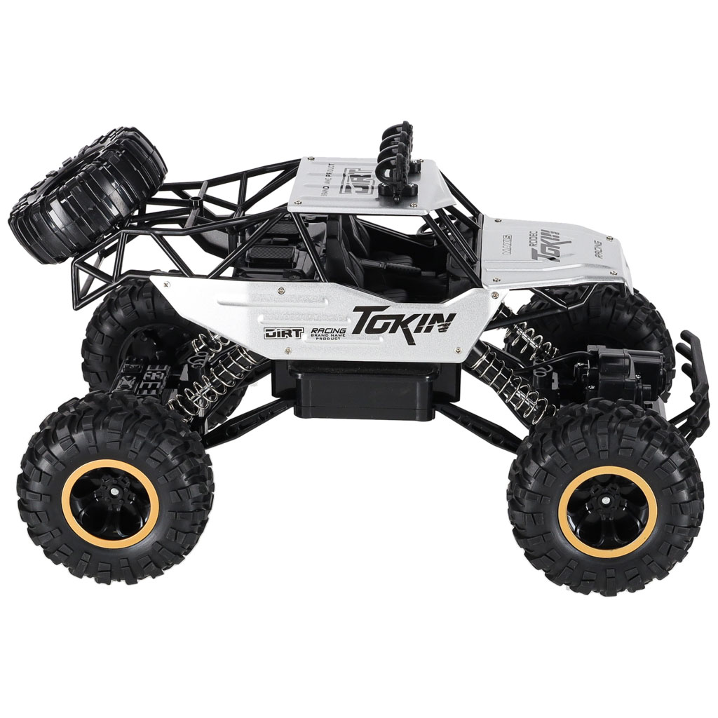 RC auto Rock Crawler 1:12 4WD METAL stříbrný KX7501_2