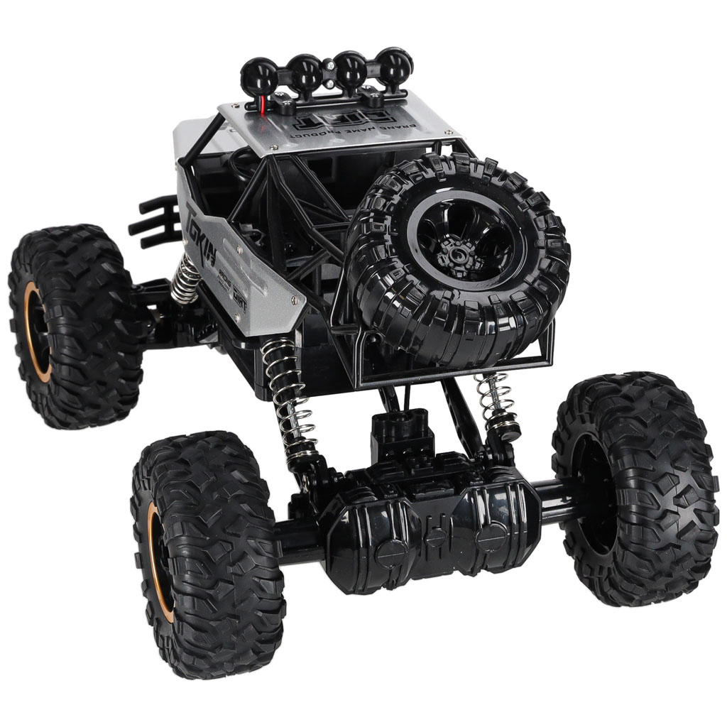 RC auto Rock Crawler 1:12 4WD METAL stříbrný KX7501_2