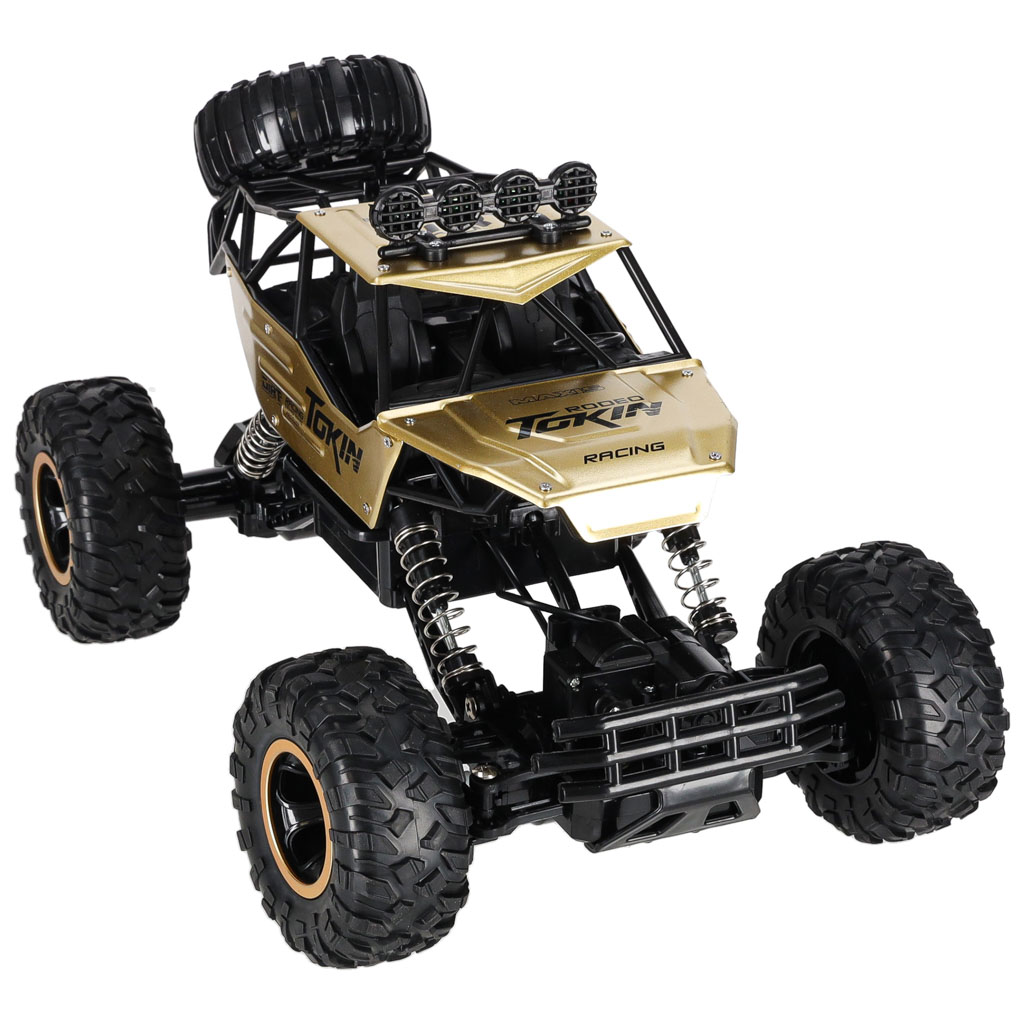 RC auto Rock Crawler 1:12 4WD METAL zlatý KX7501_1