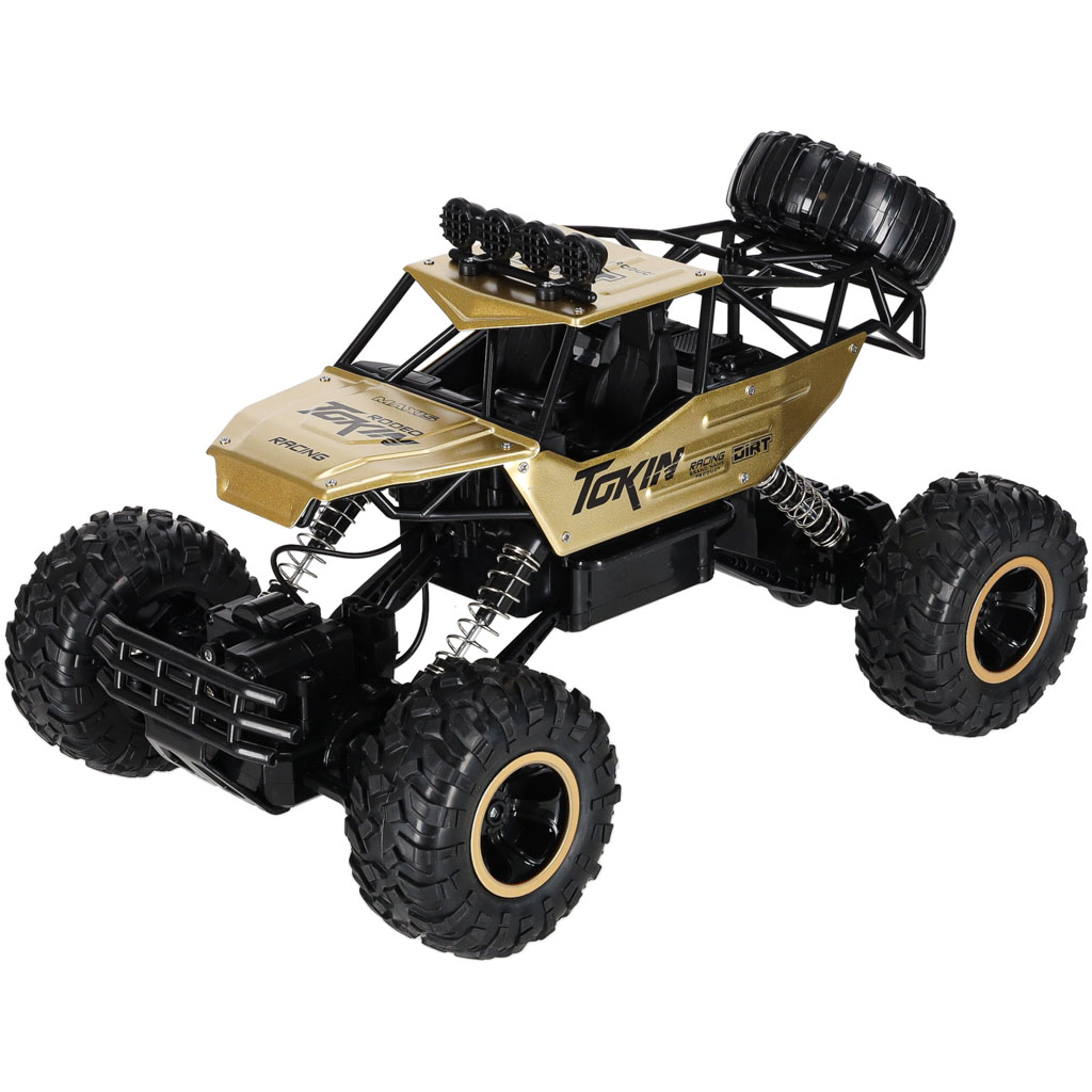 RC auto Rock Crawler 1:12 4WD METAL zlatý KX7501_1