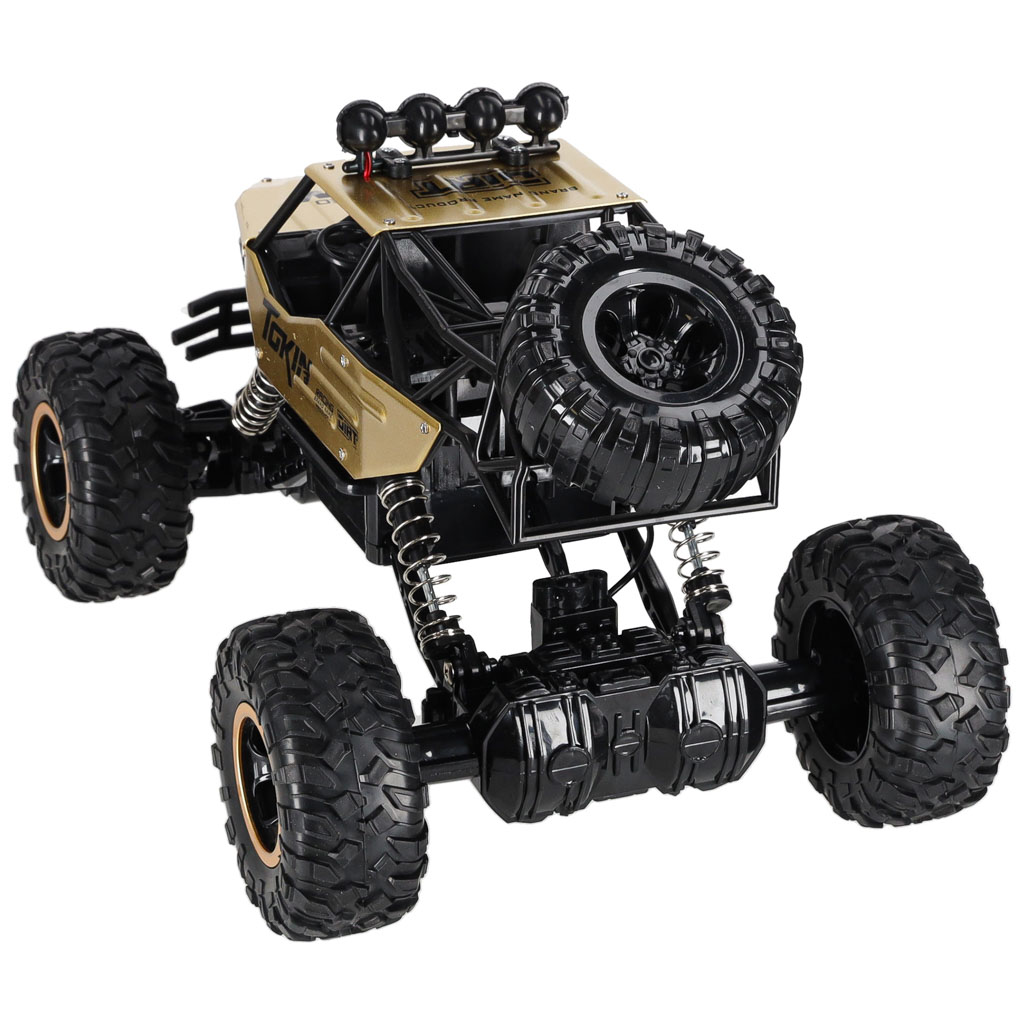 RC auto Rock Crawler 1:12 4WD METAL zlatý KX7501_1
