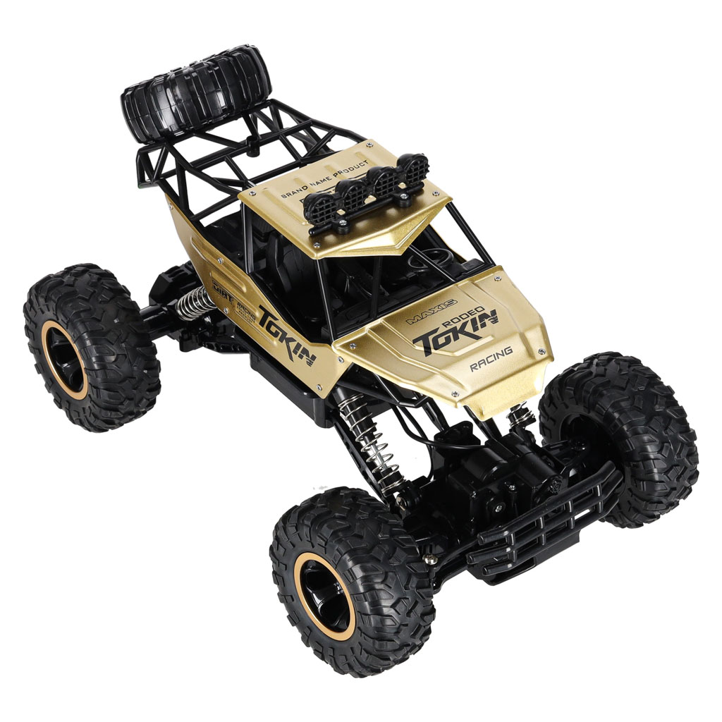 RC auto Rock Crawler 1:12 4WD METAL zlatý KX7501_1