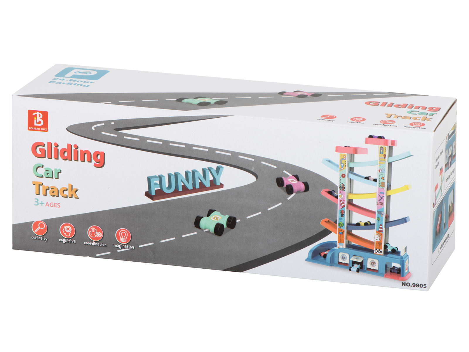 Garáž pro auta + 8 aut KX5979