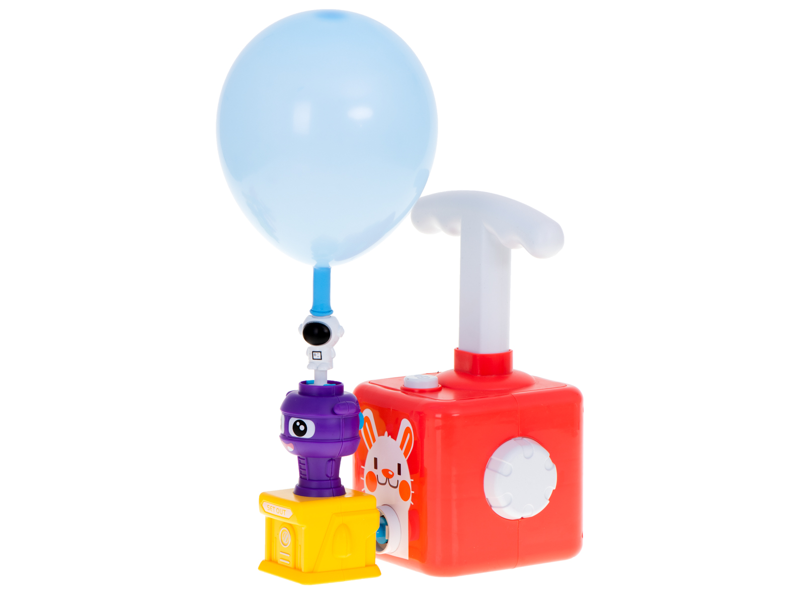 Aerodynamic car balloon launcher rabbit - Ikonka - Hurtownia Internetowa