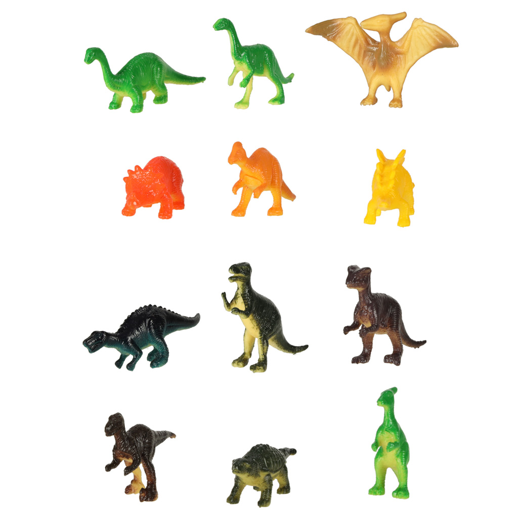 Figurky mořská zvířata divocí dinosauři sada mix 48ks KX5844